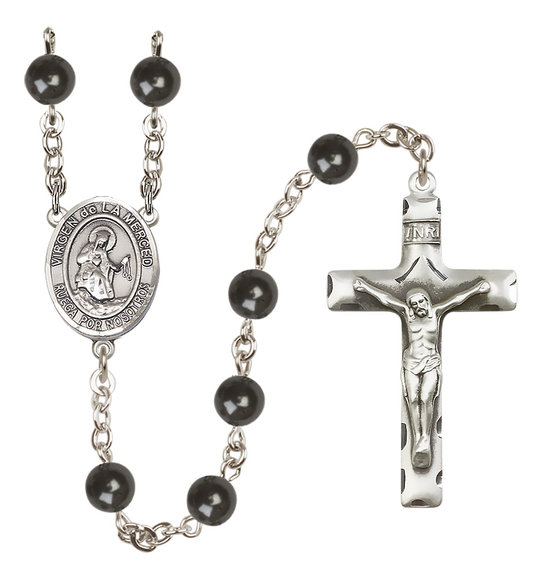 Virgen de la Merced R6007-8289SP 7mm Rosary